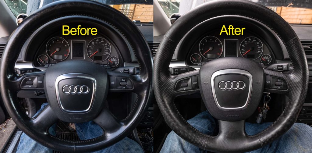 Audi A4 B7 4 Spoke and 3 spoke steering wheel
